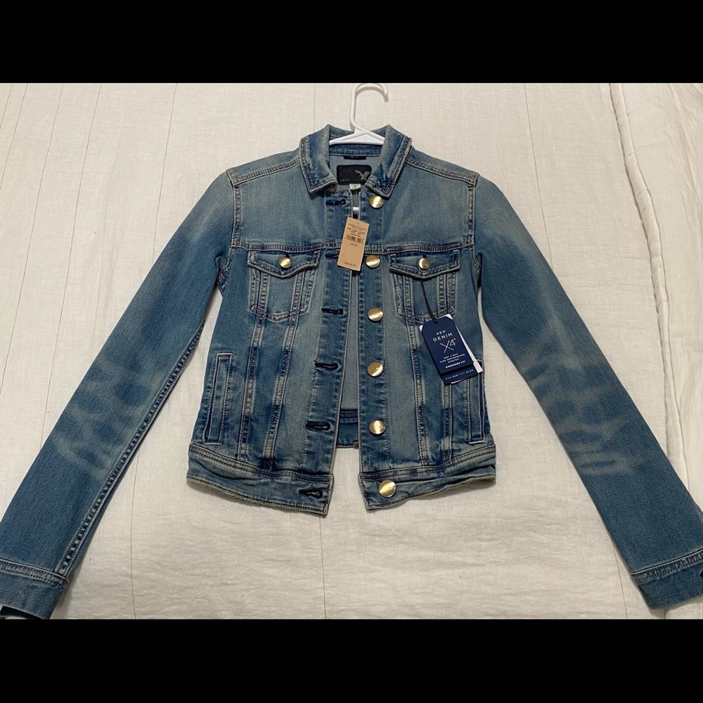 Brand New AE Super Stretch Jean Jacket